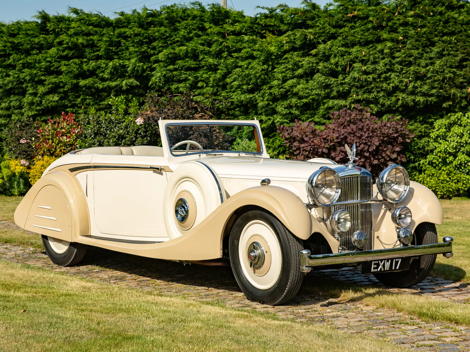 1938 Alvis Speed Twenty-Five SB 'Concealed Hood' Drophead Coupe by