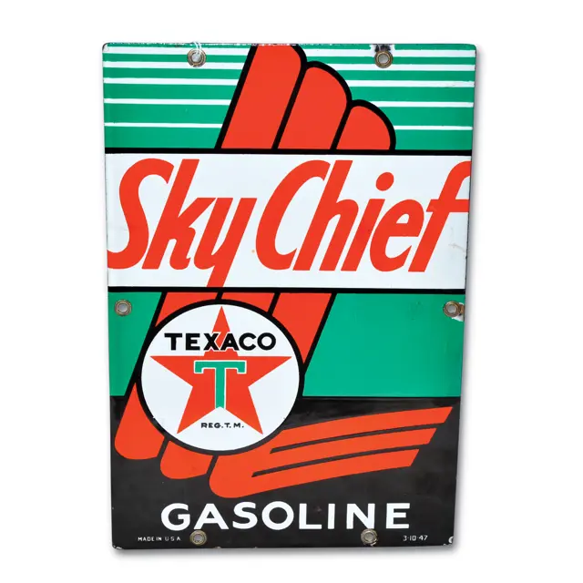 Texaco Sky Chief Gasoline Sign | Auburn Spring 2019 | RM Sotheby's