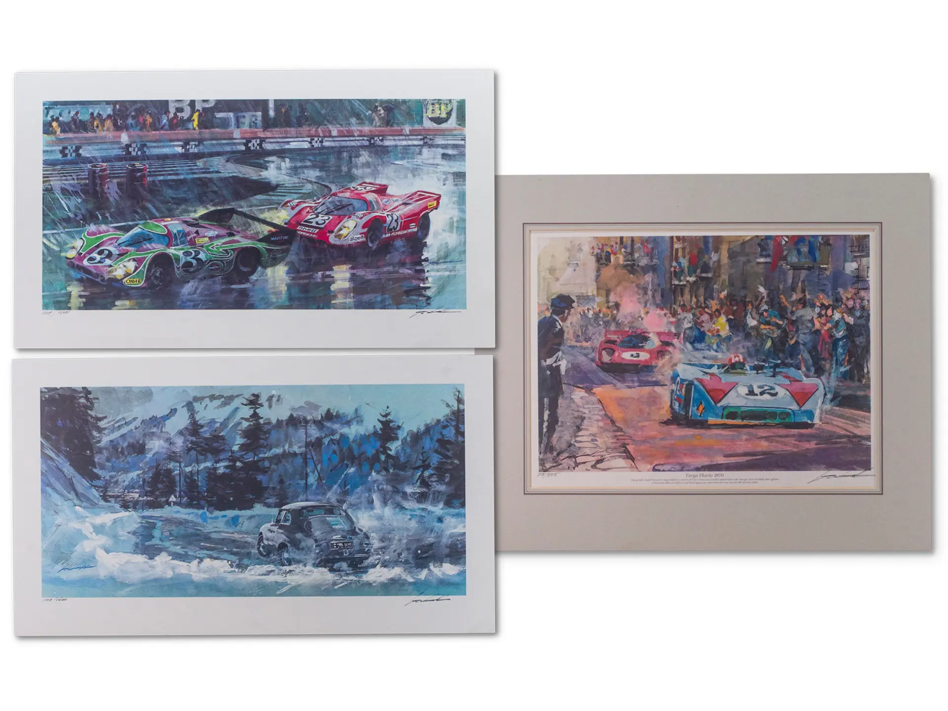 Porsche Racing Prints by Walter Gotschke | A Lifetime of Porsche