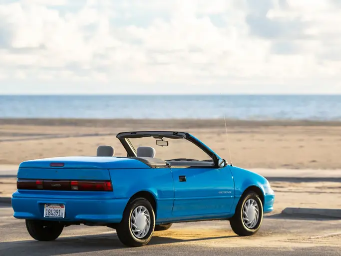 1992 Geo Metro Convertible offered at RM Sothebys Online Only Handle With Fun Auction 2021