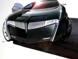 Lincoln MK 9 concept design sketch