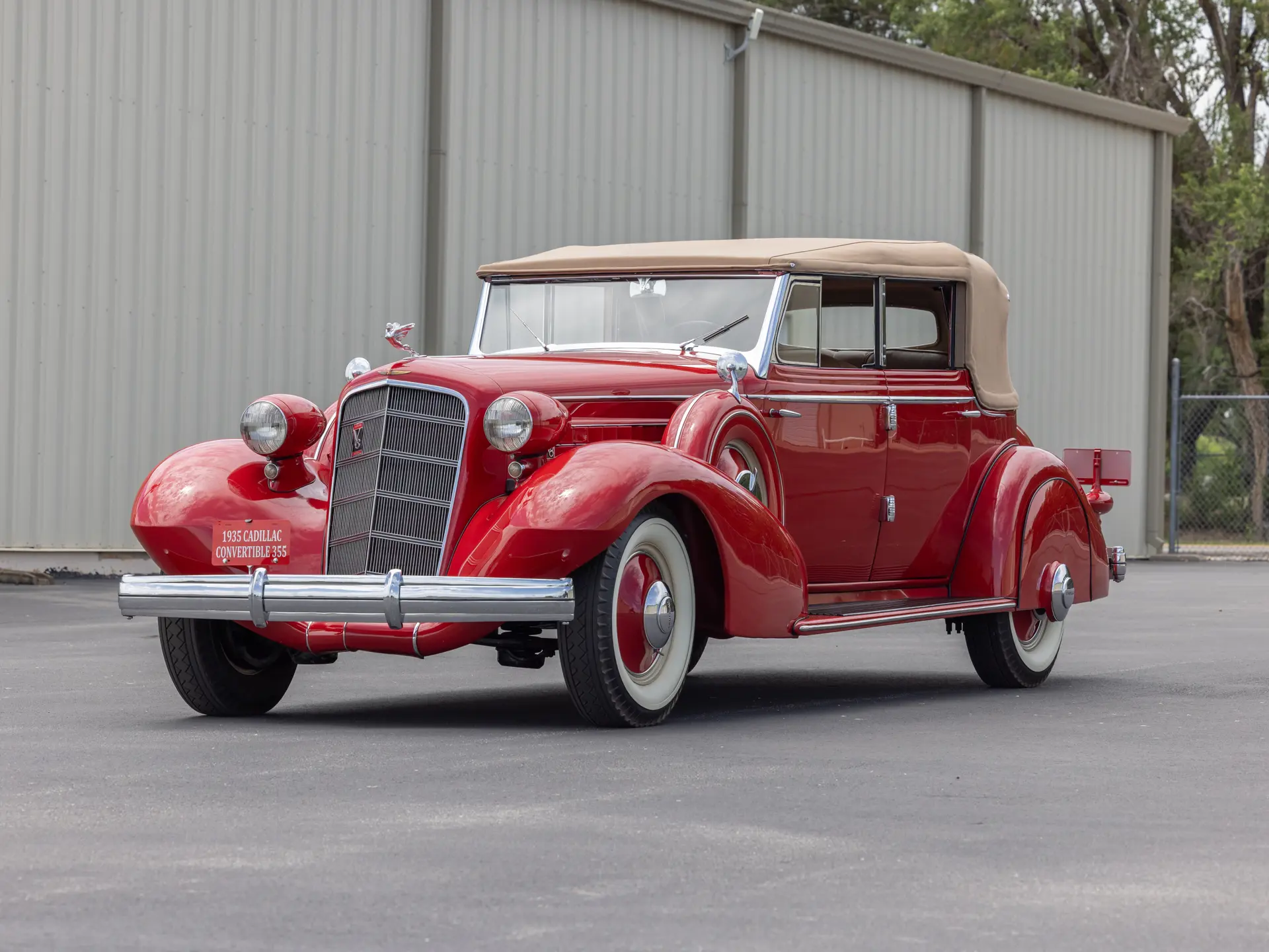 1935 Cadillac V-8 Convertible Sedan by Fisher | Hershey 2023 | RM