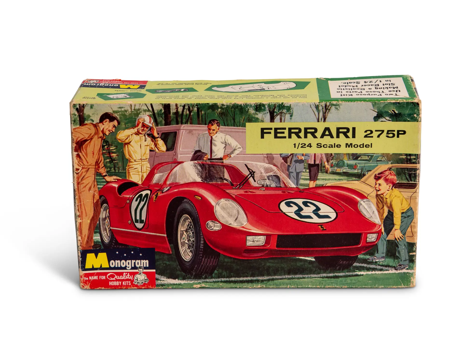 モノグラム　Ferrari 275P 1/24スケールモデルキット 31a202bab044253cc8b7f848f01e16
