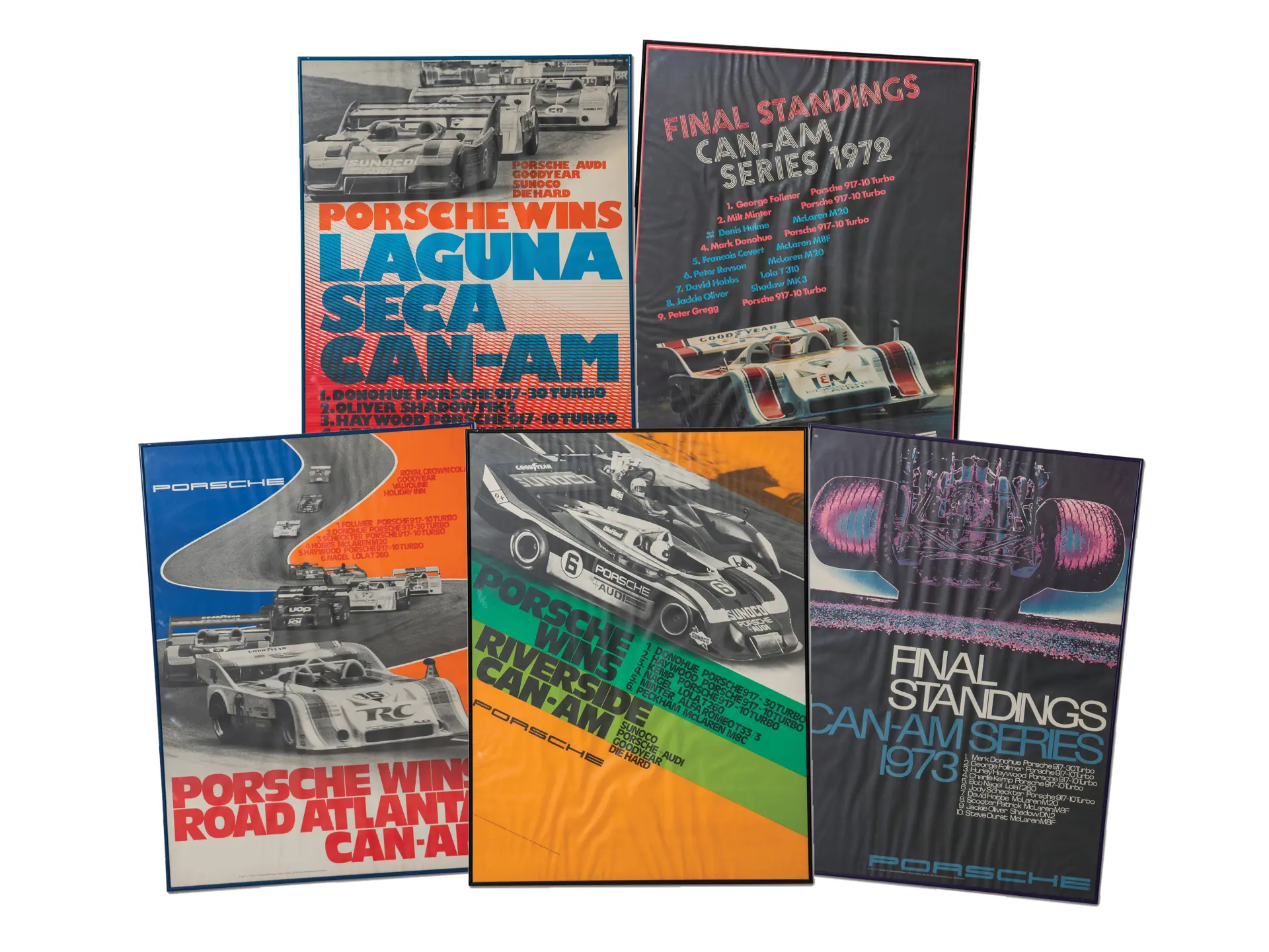 Ama Racing Posters Porsche Can-Am Racing Series Framed Posters | The Taj Ma Garaj ...