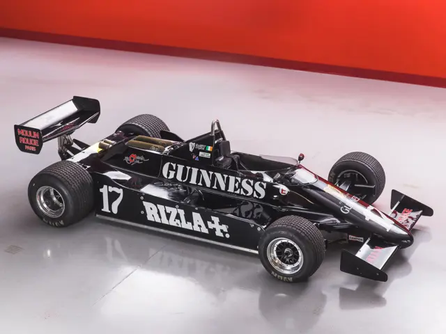 1 43 SPARK March F1 811 #17 English Gp 1981 D.Daly Black