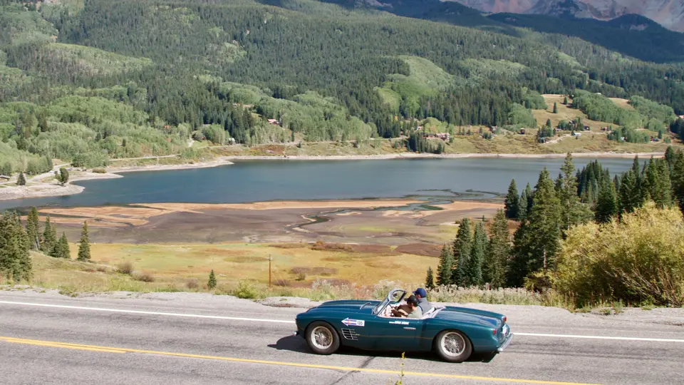 The Maserati as seen on the 2022 Colorado 1000.
