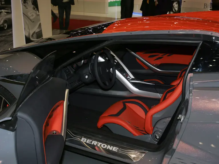 The Bertone Nuccio upon its unveiling at the 2012 Geneva Motor Show.