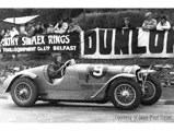 Géo Field at the Tourist-Trophy at Belfast in September of 1936.