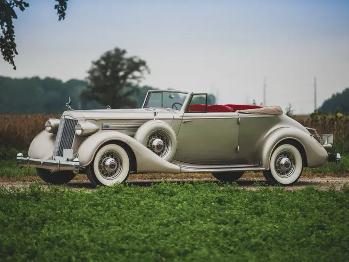1936 Packard 1407 Twelve Convertible Victoria: market value and price history