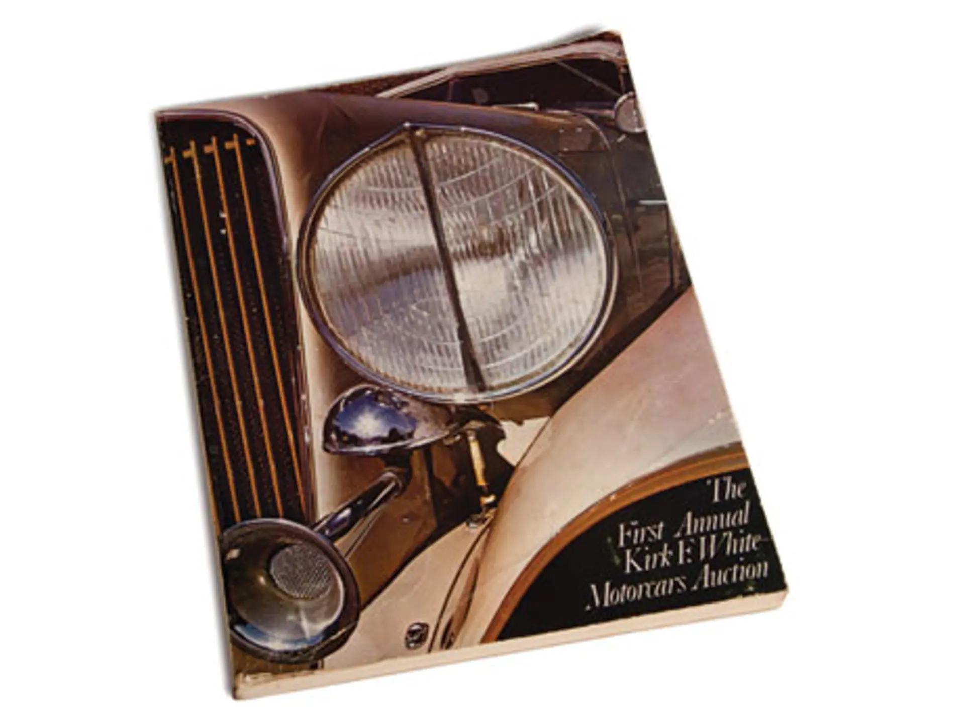 Kirk F. White's First Annual Classic Car Auction Catalogue 1971