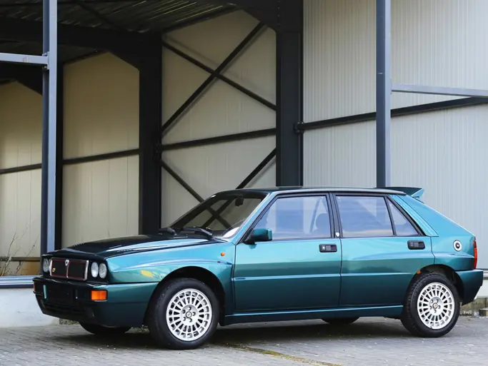 1992 Lancia Delta HF Integrale Evoluzione offered at RM Sothebys Palm Beach online auction 2020