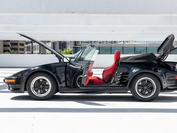 1987 Porsche 911 Turbo FlatNose Cabriolet available at RM Sothebys Online Only Open Roads May Auction 2021