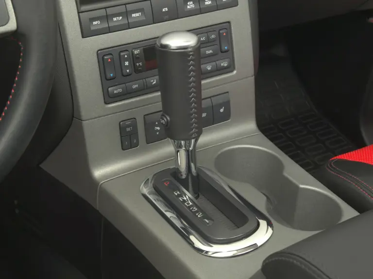 Ford Sport Trac Adrenalin teaser: Adrenalin is equipped with a six-speed transmission, a performance-truck-market exclusive.