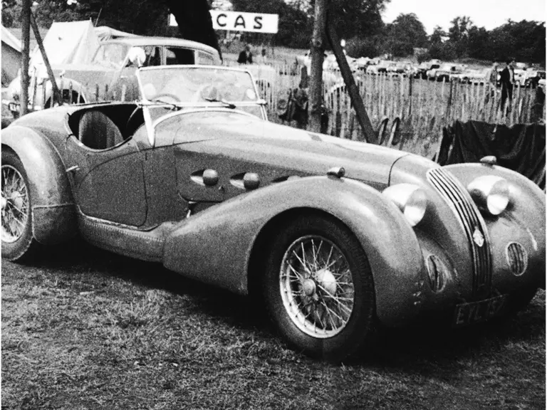 The body of the Alfa Romeo is pictured in period, then believed to have been fitted to an Alfa Romeo 8C 2300, chassis 2111027.
