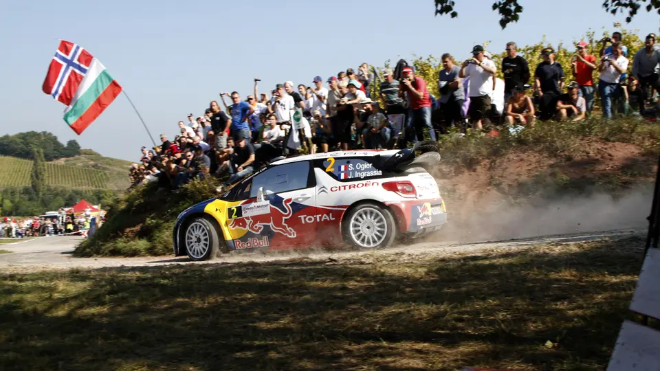 Victory at the 2011 Rallye de France was the fifth win of the season for Sebastien Ogier.