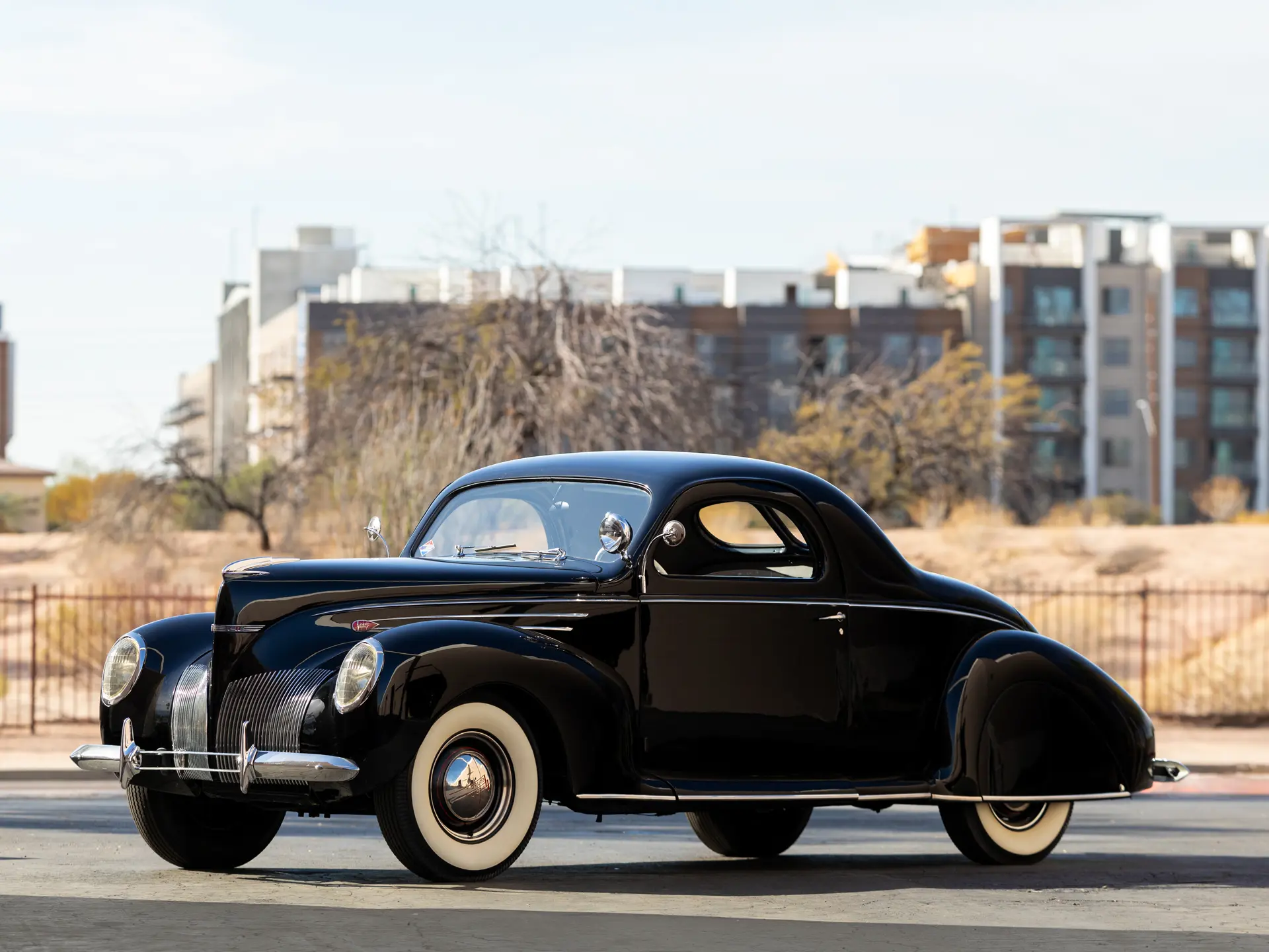 1939 LincolnZephyr ThreeWindow Coupe Arizona 2025 RM Sotheby's