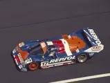 The Porsche finished 10th overall at the 1991 24 Hours of Le Mans.