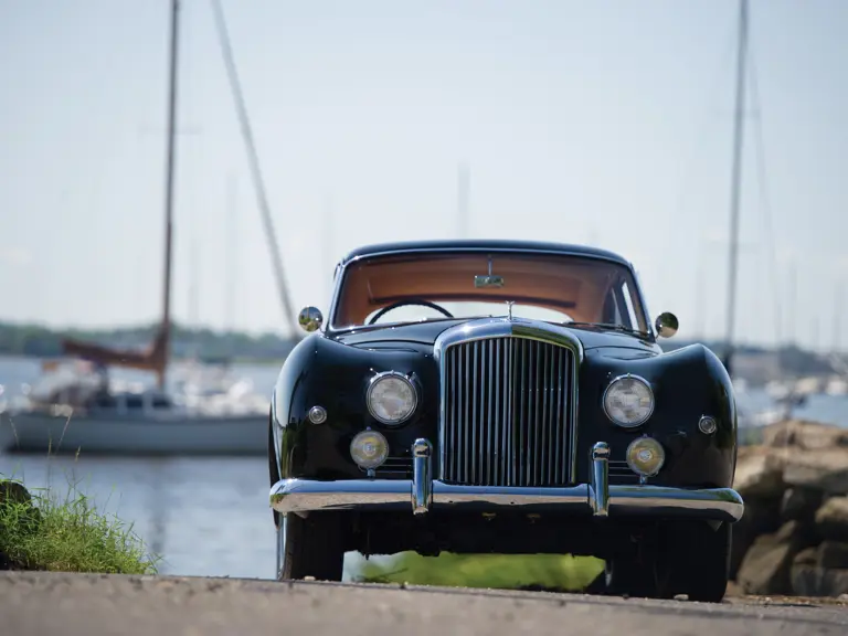 Car shot for RM for London auction.  Car belongs to Dennis NIcotra.   Packard Convertable V12, LF11, R115, 1956 Bentley Continential
