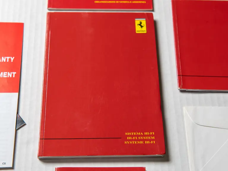 Ferrari F355 オーナーズマニュアル 3冊セット Ferrari F355 オーナーズマニュアル 3冊セット Ferrari F355