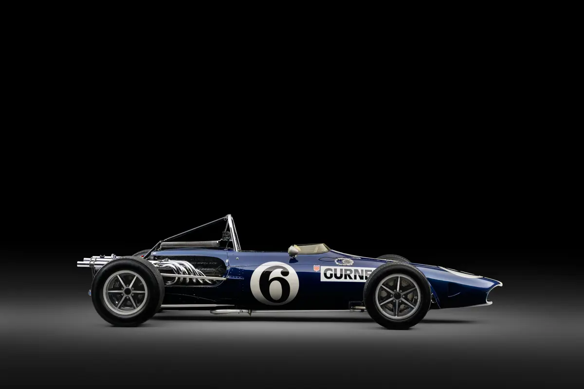 1967 AAR Eagle Mk I Gurney-Weslake Side View of the Car