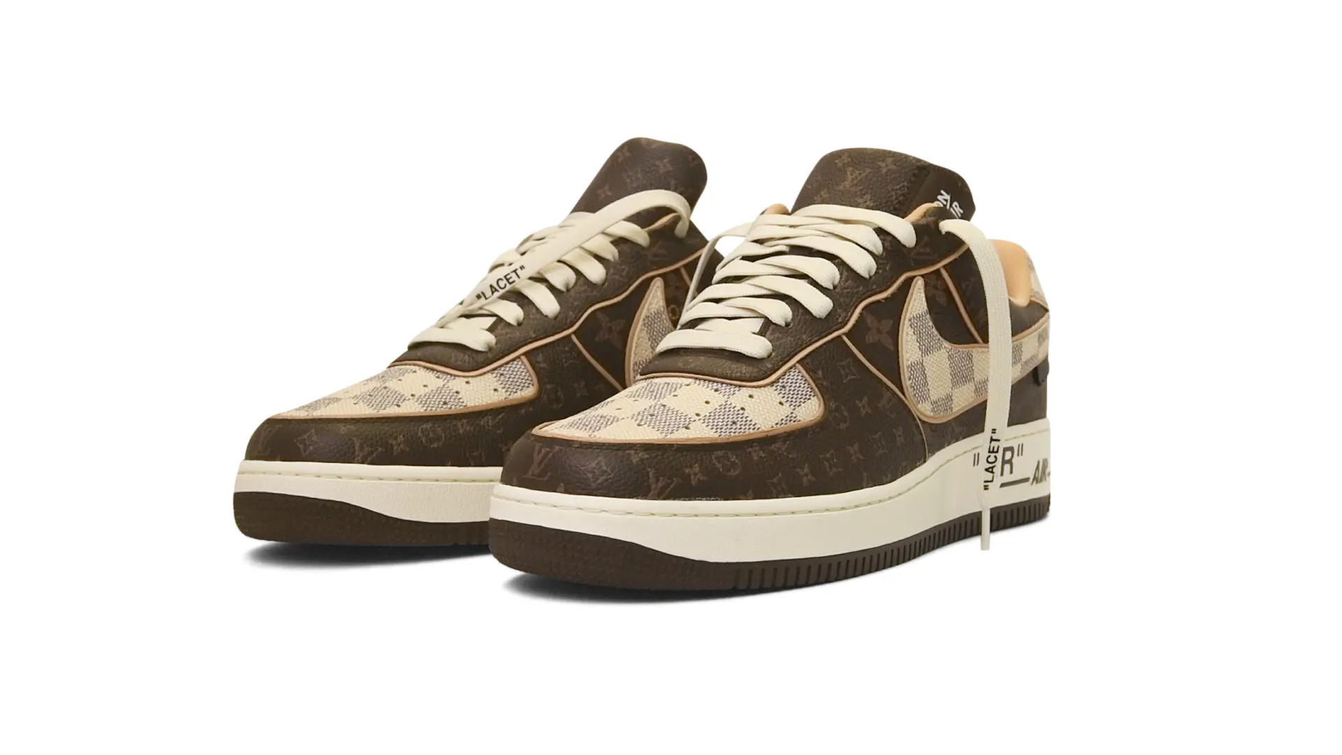 Nike x Louis Vuitton Air Force 1 Pilot Case Size 10 Dare to Dream Collection RM Sotheby s