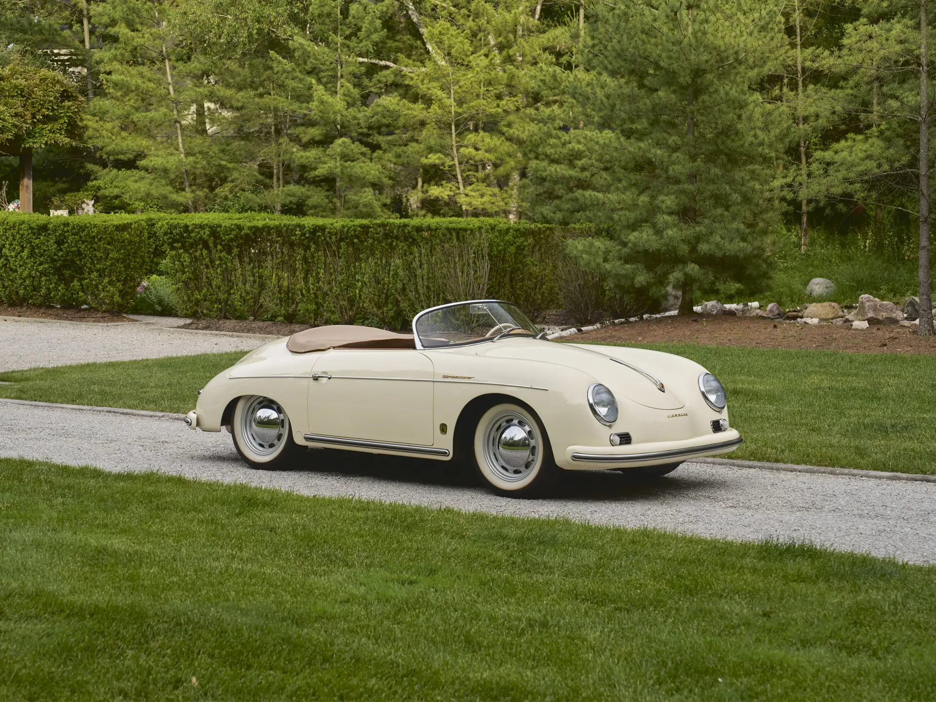 1957 Porsche 356 A 1600 Super Speedster by Reutter | Monterey 2024