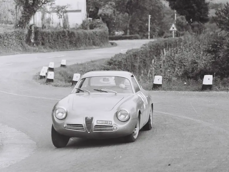 At the Bobbio-Penice hill climb in 1963, the Giulietta was driven to its limits.