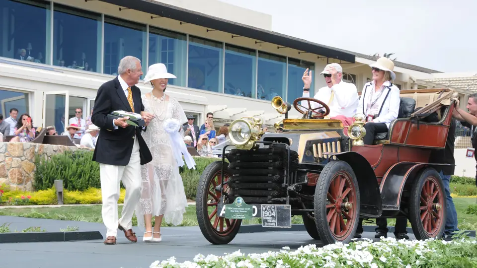 The Turner-Miesse is presented at the 2014 Pebble Beach Concours d'Elegance.