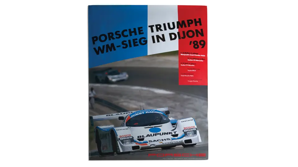 Porsche Racing Posters, 1980s | The Porsche 70th Anniversary Auction ...