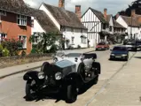 The Rolls-Royce is pictured on a Ghost Club rally in the 1990s.