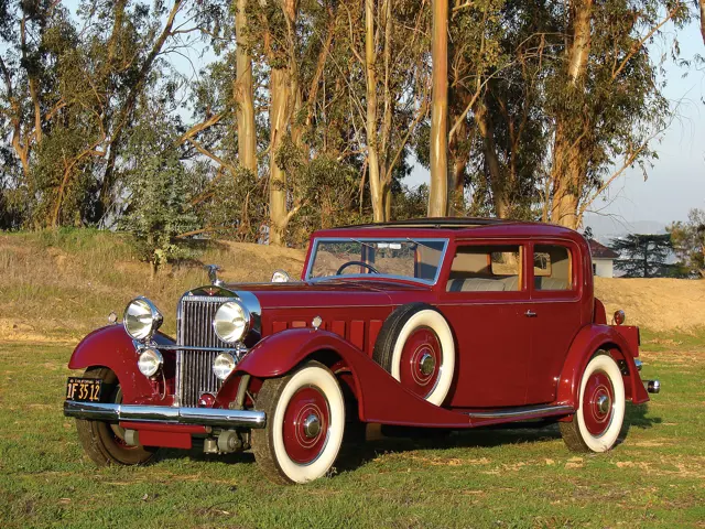 1934 Hispano Suiza J12 Three-position Drophead Coupe bleu 1/43 résine-EMEU43001B