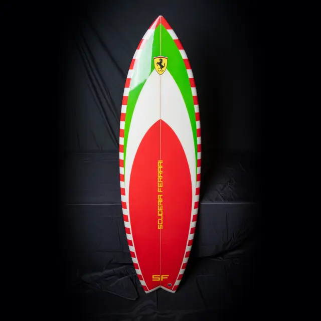 Scuderia Ferrari Limited Edition Surfboard | Sand Lots | RM Sotheby's