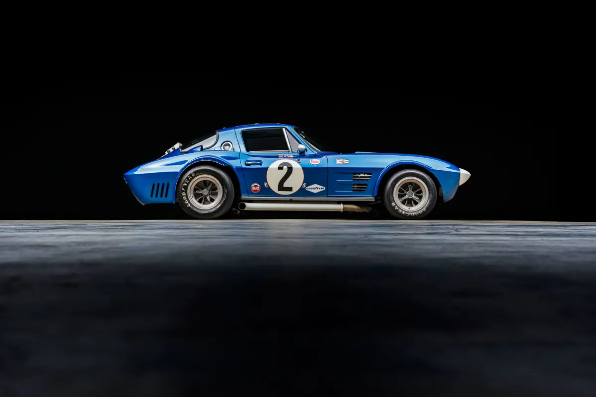 1963 Chevrolet Corvette Grand Sport Side View of the Car