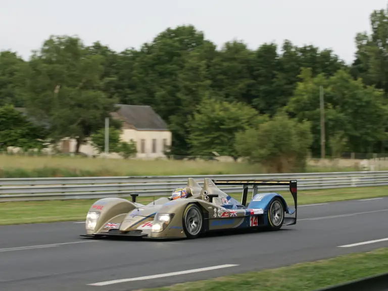 The Creation is pictured racing at the 2008 24 Hours of Le Mans.