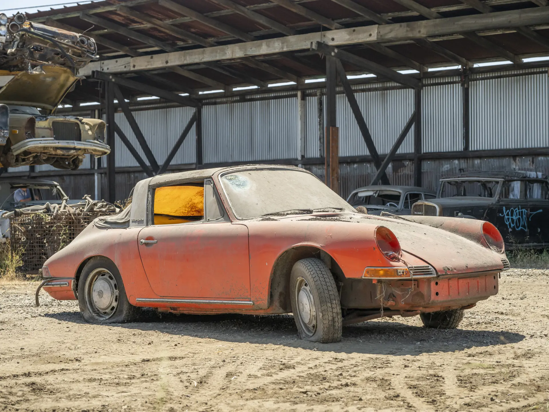 1967 Porsche 912 'Soft-Window' Targa | The Junkyard: The Rudi