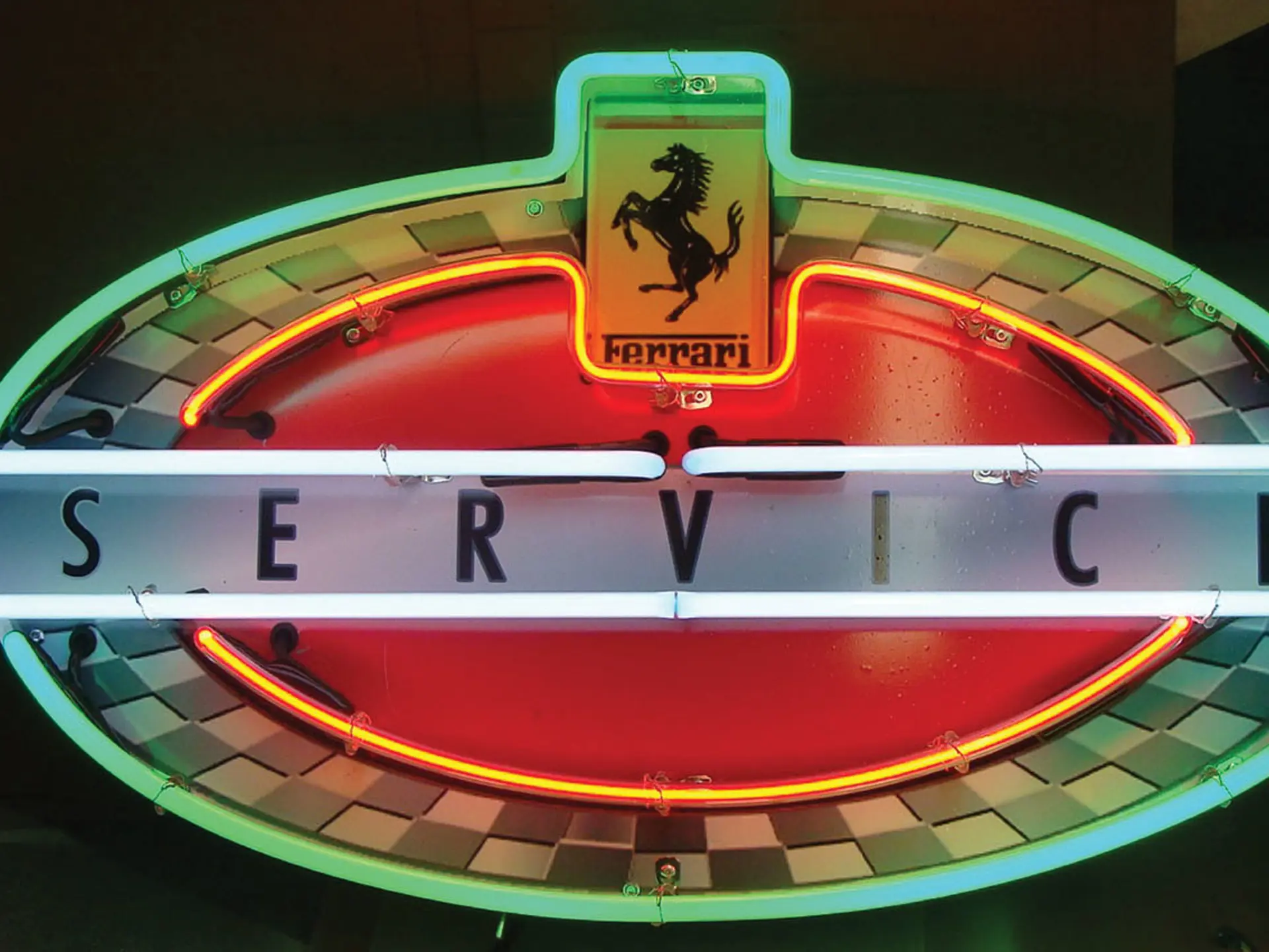 Ferrari Service Neon Sign | Auburn Spring 2014 | RM Sotheby's