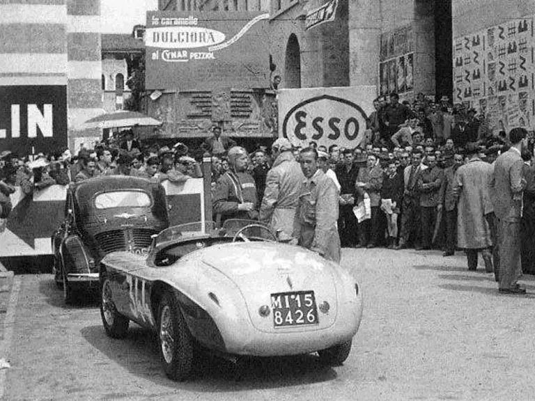 Chassis 0024 M at the 1951 Mille Miglia.