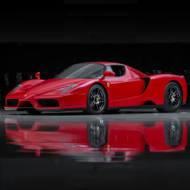 FERRARI 1962&2003(250GTO＆ Enzo Ferrari) HotWheels 1:64 Ferrari 2-car set 250 GTO 1962 red / Ferrari