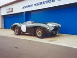 The DB3S is pictured outside Aston Service Dorset.