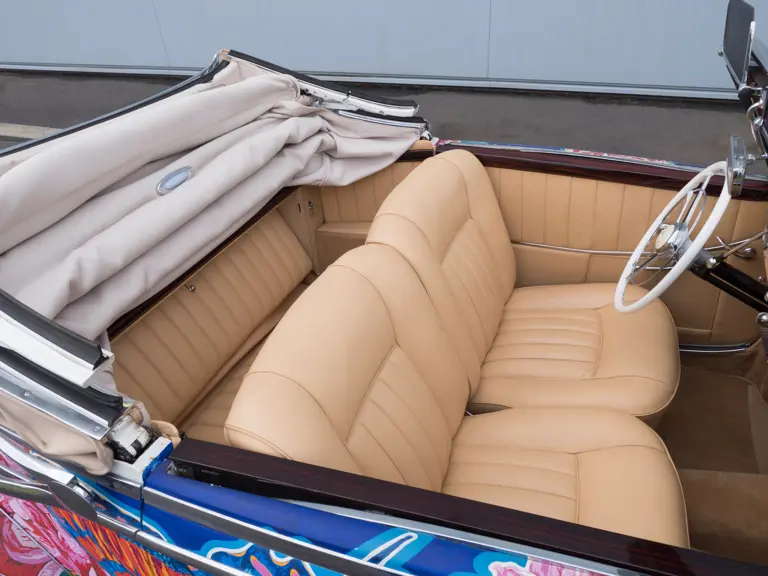 1952 Mercedes-Benz 220 Cabriolet painted by Hiro Yamagata