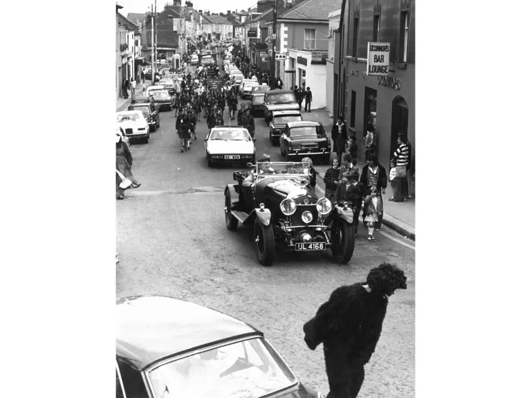 In Jim Boland’s ownership, the Bentley proved popular and turned heads wherever it was driven.