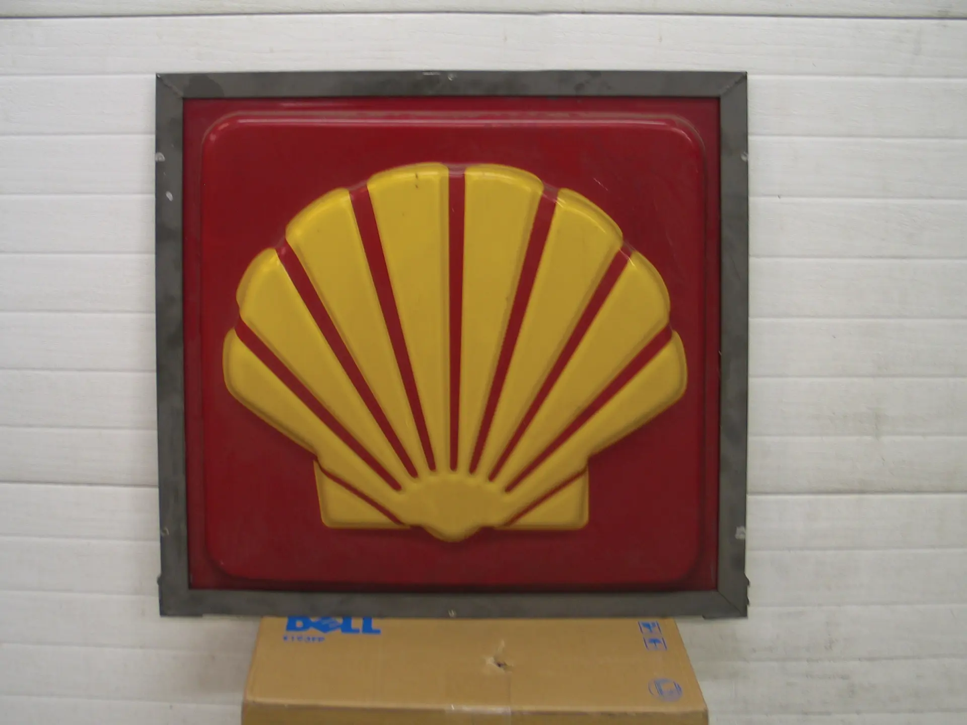 Original Shell plastic service station sign. | The Florida Collector ...