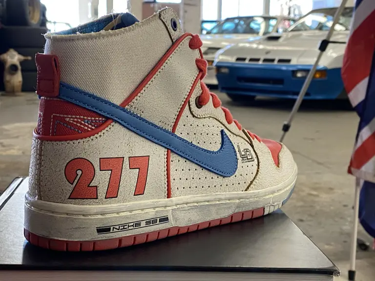 Magnus Walker Nike ‘277’ SB Dunk Sneakers, Dead Stock and Signed ...