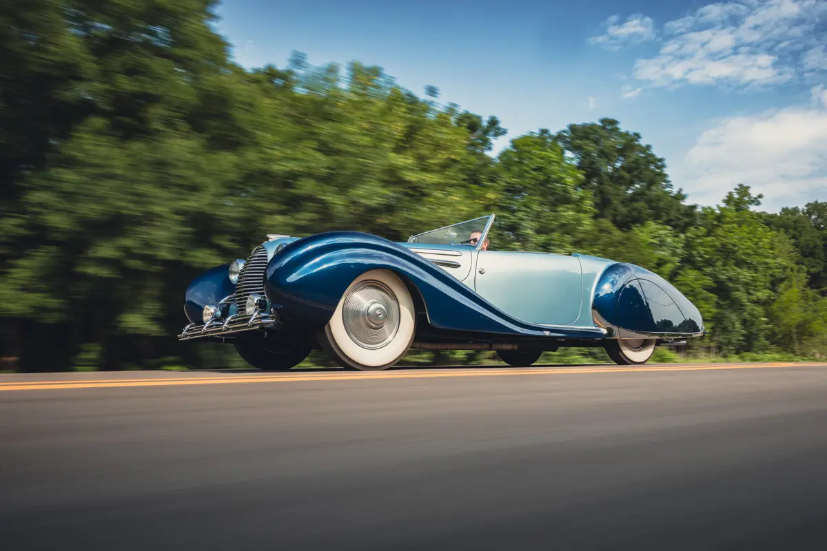 1947 Talbot-Lago T26 Record Cabriolet by Figoni et Falaschi