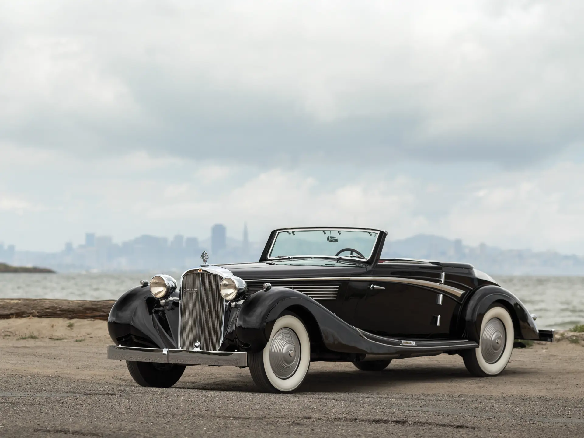1937 Maybach SW 38 4-Door Hard Top 38210BK 1/18 scale