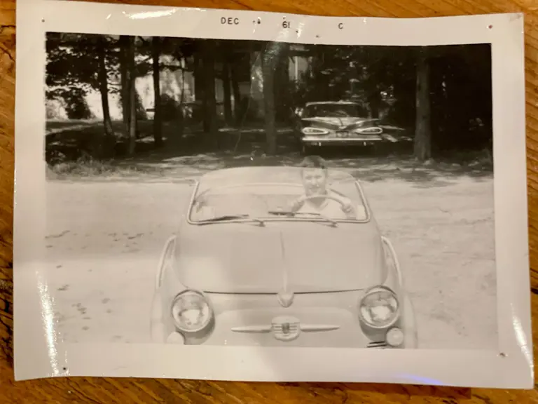 This 1959 Fiat 500 Jolly was purchased when practically new by the same family that would go on to own it for three generations.