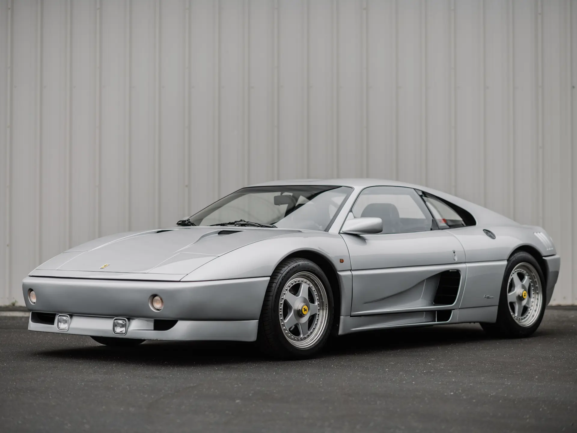 Tecnomodel Ferrari 348 Zagato 1991 – Argent Nürburgring, échelle 1/18, Miniature De Collection