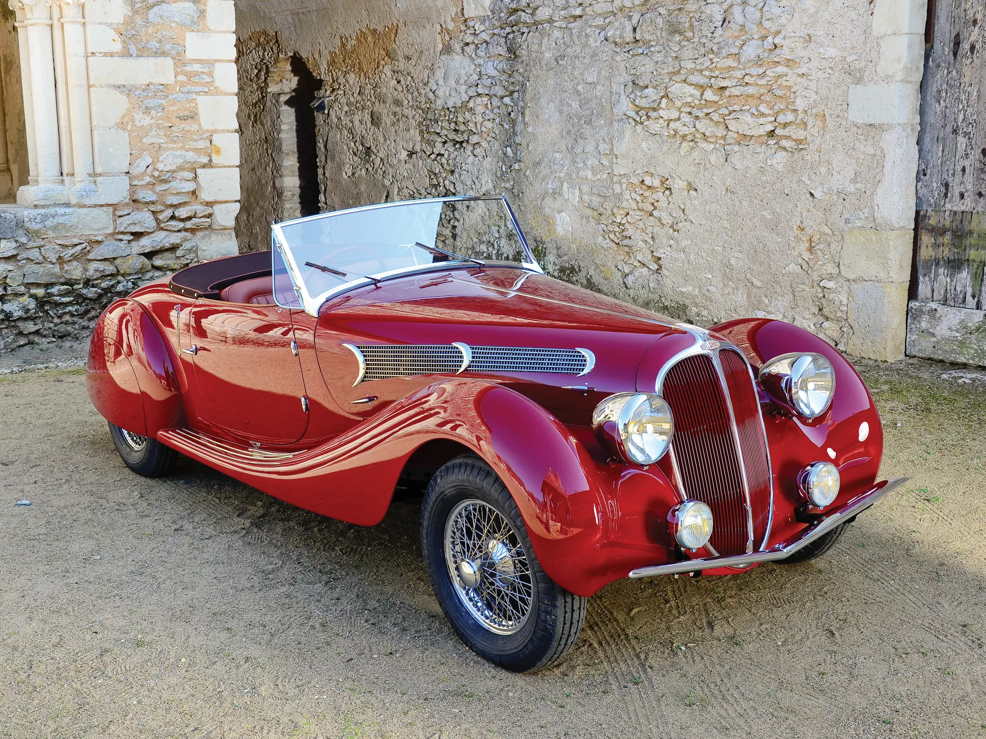 2024年春の Roadster Sport Grand MS 135 Delahaye 1939 by et Figoni ミニカー