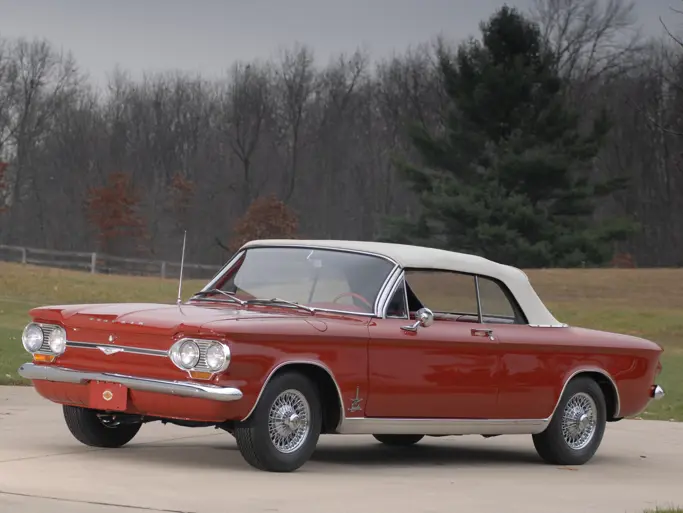 Chevrolet Corvair Monza Spyder Convertible: auction results and sold prices