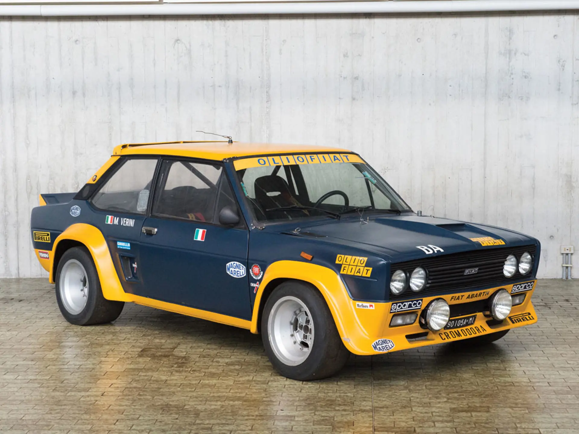 TROFEU 1:43 RRIT11 - FIAT 131 ABARTH Armel Rally Elba 1981 Bèguin Ltd